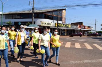 Foto - CAMINHADA PELA VIDA MARCA SETEMBRO AMARELO