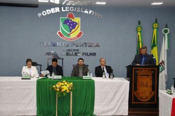 Foto - SESSÃO SOLENE EM HOMENAGEM AO ANIVERSÁRIO DE 67 ANOS DE TENENTE PORTELA 