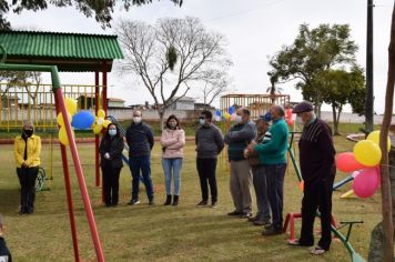 Foto - INAUGURAÇÃO PRACINHA INFANTIL - BAIRRO RUBINO MARRONI