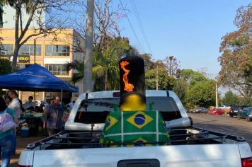 Foto - RECPÇÃO A 84ª CORRIDA DO FOGO SIMBÓLICO DA PÁTRIA