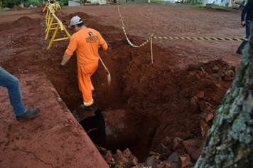 Foto - Obras de Pavimentação