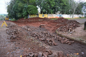 Foto - Obras de Pavimentação