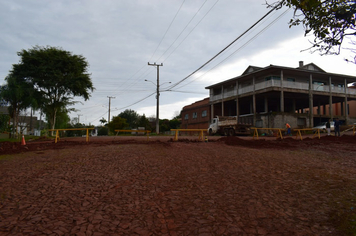 Foto - Obras de Pavimentação