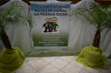 Foto - 1º Conferência Micro regional da Pessoa Idosa