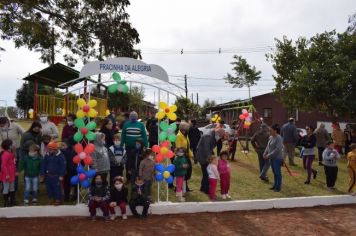 Foto - INAUGURAÇÃO PRACINHA INFANTIL - BAIRRO RUBINO MARRONI