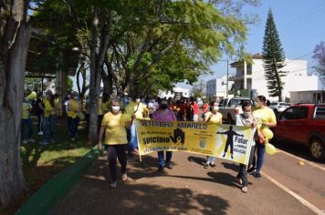 Foto - CAMINHADA PELA VIDA MARCA SETEMBRO AMARELO