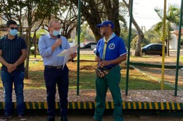 Foto - RECPÇÃO A 84ª CORRIDA DO FOGO SIMBÓLICO DA PÁTRIA