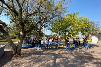 Foto - REVITALIZAÇÃO DA PRAÇA ALIBINDO RIGON E ASFALTO NAS RUAS DO ENTORNO