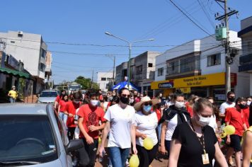 Foto - CAMINHADA PELA VIDA MARCA SETEMBRO AMARELO