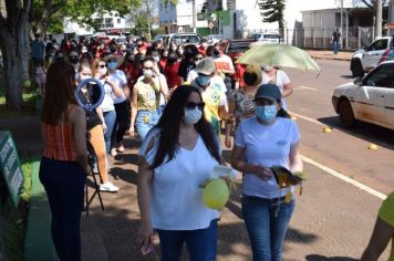 Foto - CAMINHADA PELA VIDA MARCA SETEMBRO AMARELO