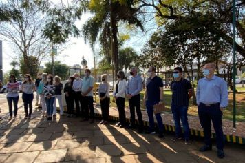 Foto - RECPÇÃO A 84ª CORRIDA DO FOGO SIMBÓLICO DA PÁTRIA