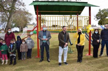 Foto - INAUGURAÇÃO PRACINHA INFANTIL - BAIRRO RUBINO MARRONI