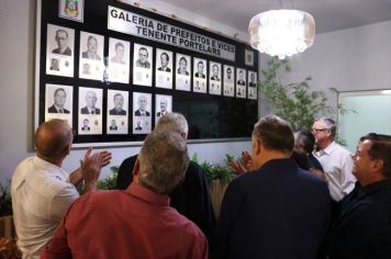 Foto - Inauguração da Galeria dos Prefeitos e Vice-Prefeitos 