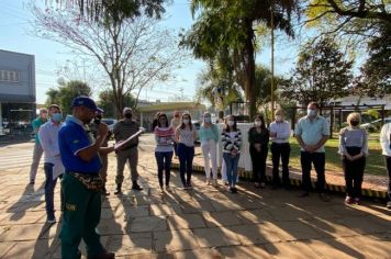 Foto - RECPÇÃO A 84ª CORRIDA DO FOGO SIMBÓLICO DA PÁTRIA