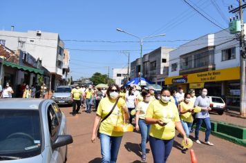 Foto - CAMINHADA PELA VIDA MARCA SETEMBRO AMARELO