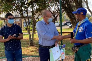 Foto - RECPÇÃO A 84ª CORRIDA DO FOGO SIMBÓLICO DA PÁTRIA