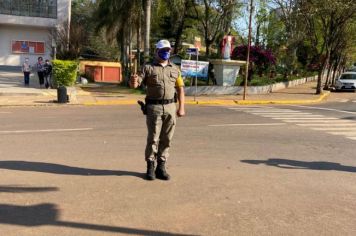 Foto - RECPÇÃO A 84ª CORRIDA DO FOGO SIMBÓLICO DA PÁTRIA