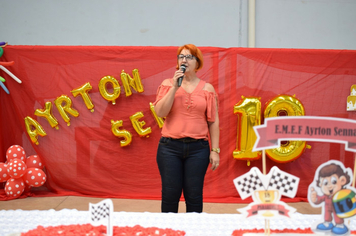 Foto - Aniversário 18 Anos - Escola Municipal Ayrton Senna