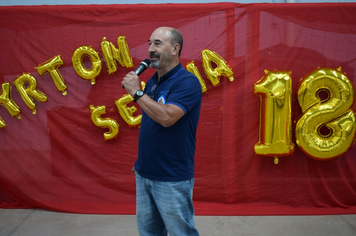 Foto - Aniversário 18 Anos - Escola Municipal Ayrton Senna