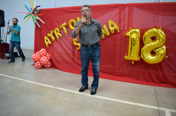 Foto - Aniversário 18 Anos - Escola Municipal Ayrton Senna