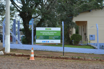 Foto - Obras de asfaltamento - Rua Tapuias e Rua Gaurama