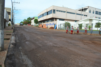 Foto - Asfalto - Ruas Guarita e Jacob Gheller