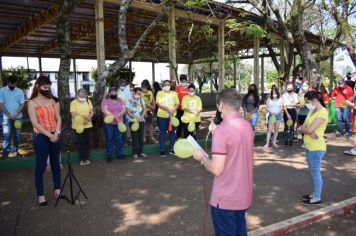 Foto - CAMINHADA PELA VIDA MARCA SETEMBRO AMARELO