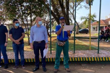 Foto - RECPÇÃO A 84ª CORRIDA DO FOGO SIMBÓLICO DA PÁTRIA