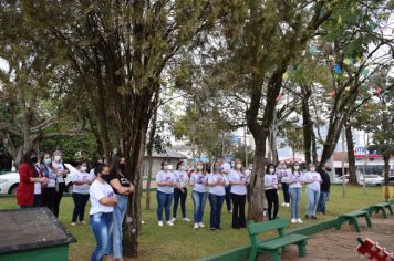 Foto - Ônibus Lilás – Combate à violência contra a Mulher