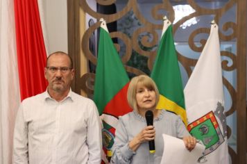 Foto - Inauguração da Galeria dos Prefeitos e Vice-Prefeitos 