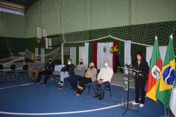 Foto - INAUGURAÇÃO - REVITALIZAÇÃO DO CENTRO ESPORTIVO MUNICIPAL MIRAGUAI - CEMM