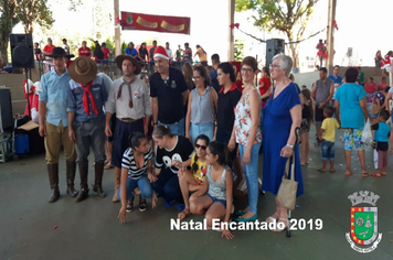 Foto - Chegada do Papai Noel - Natal Encantado 2019