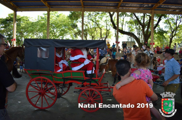 Foto - Chegada do Papai Noel - Natal Encantado 2019