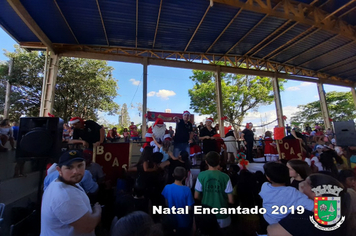 Foto - Chegada do Papai Noel - Natal Encantado 2019