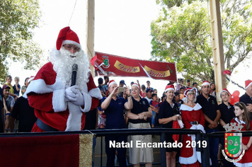 Foto - Chegada do Papai Noel - Natal Encantado 2019