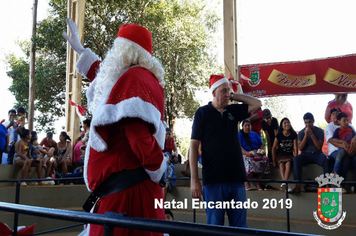 Foto - Chegada do Papai Noel - Natal Encantado 2019