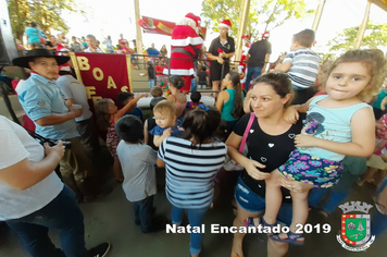 Foto - Chegada do Papai Noel - Natal Encantado 2019