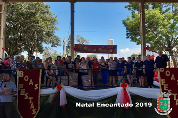 Foto - Chegada do Papai Noel - Natal Encantado 2019