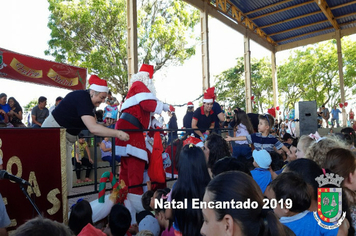 Foto - Chegada do Papai Noel - Natal Encantado 2019