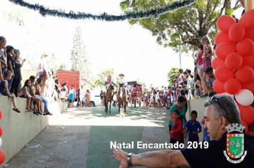 Foto - Chegada do Papai Noel - Natal Encantado 2019