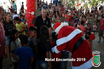 Foto - Chegada do Papai Noel - Natal Encantado 2019