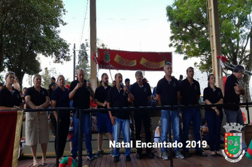 Foto - Chegada do Papai Noel - Natal Encantado 2019