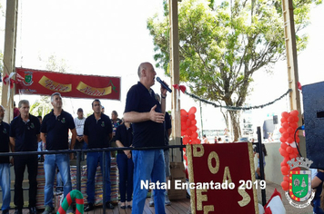 Foto - Chegada do Papai Noel - Natal Encantado 2019