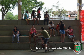 Foto - Chegada do Papai Noel - Natal Encantado 2019