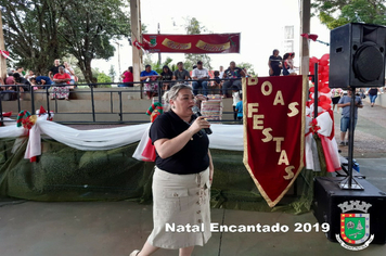 Foto - Chegada do Papai Noel - Natal Encantado 2019