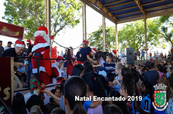 Foto - Chegada do Papai Noel - Natal Encantado 2019