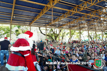 Foto - Chegada do Papai Noel - Natal Encantado 2019