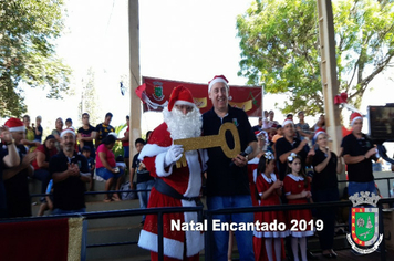 Foto - Chegada do Papai Noel - Natal Encantado 2019