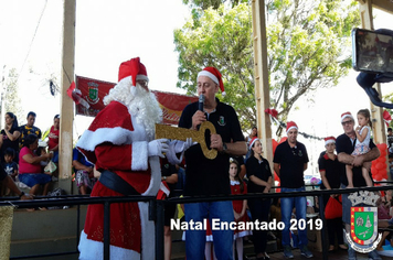 Foto - Chegada do Papai Noel - Natal Encantado 2019