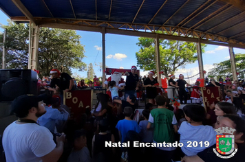 Foto - Chegada do Papai Noel - Natal Encantado 2019